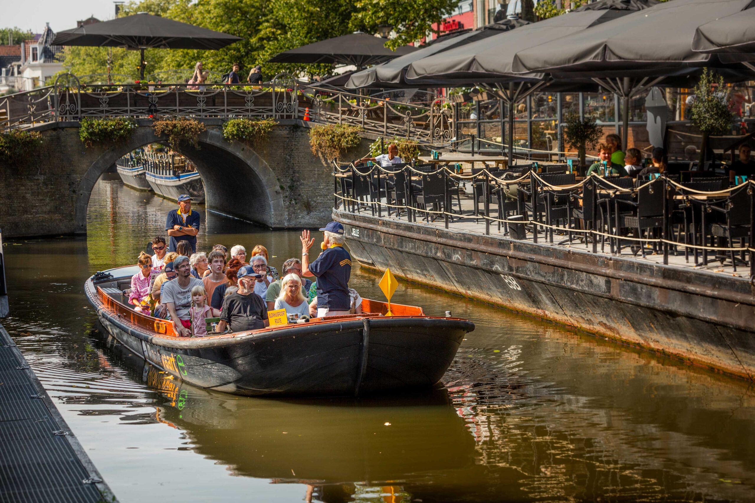 Lekker praamvaren in de stad